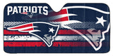 New England Patriots Auto Sun Shade - 59"x27"-0