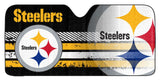 Pittsburgh Steelers Auto Sun Shade - 59"x27"-0