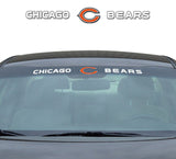 Chicago Bears Decal 35x4 Windshield-0