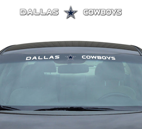 Dallas Cowboys Decal 35x4 Windshield-0