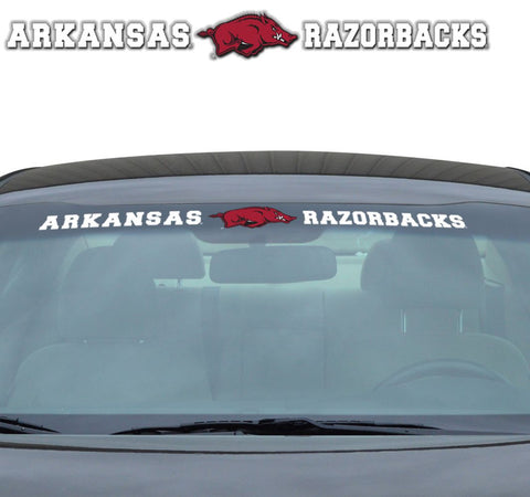 Arkansas Razorbacks Decal 35x4 Windshield-0