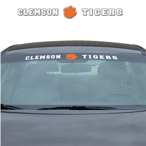 Clemson Tigers Decal 35x4 Windshield-0