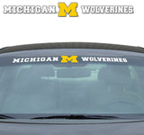 Michigan Wolverines Decal 35x4 Windshield-0