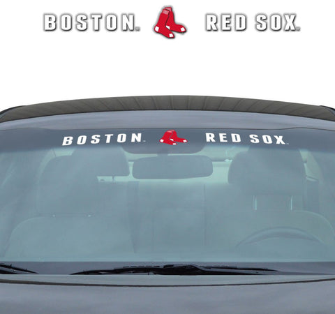 Boston Red Sox Decal 35x4 Windshield-0