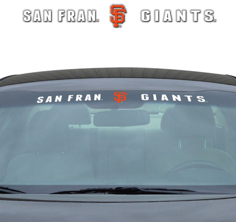 San Francisco Giants Decal 35x4 Windshield-0