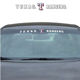 Texas Rangers Decal 35x4 Windshield-0