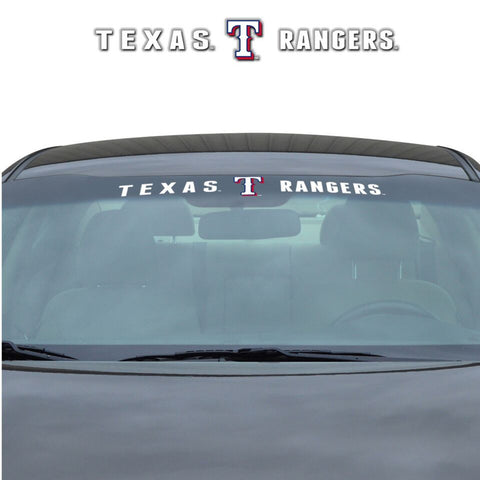 Texas Rangers Decal 35x4 Windshield-0