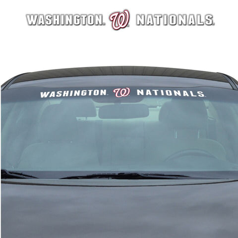 Washington Nationals Decal 35x4 Windshield-0