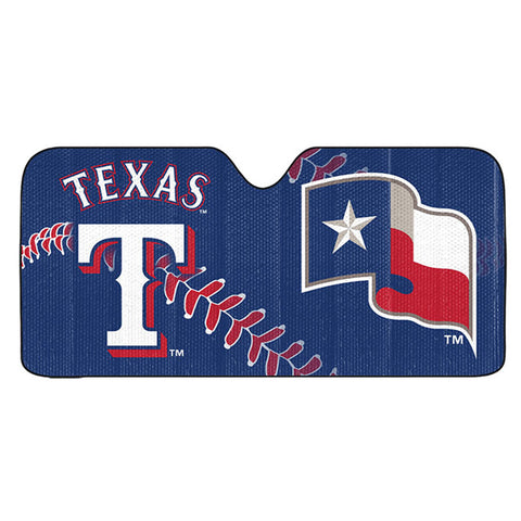 Texas Rangers Auto Sun Shade 59x27 - Special Order-0