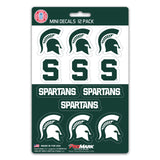 Michigan State Spartans Decal Set Mini 12 Pack-0