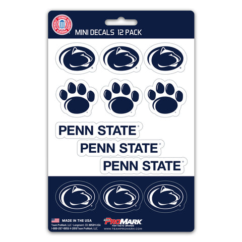 Penn State Nittany Lions Decal Set Mini 12 Pack-0