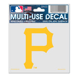 Pittsburgh Pirates Decal 3x4 Multi Use-0