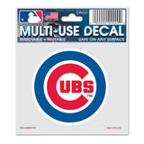 Chicago Cubs Decal 3x4 Multi Use-0