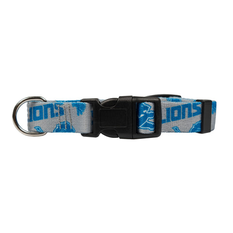 Detroit Lions Pet Collar Size M - Special Order-0