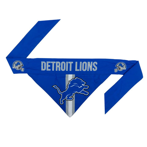 Detroit Lions Pet Bandanna Size M - Special Order-0