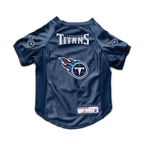 Tennessee Titans Pet Jersey Stretch Size Big Dog-0