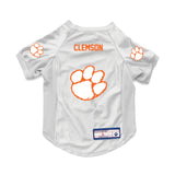 Clemson Tigers Pet Jersey Stretch Size M-0