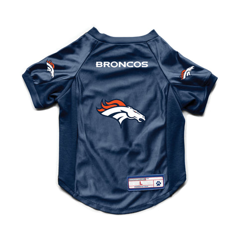 Denver Broncos Pet Jersey Stretch Size M-0