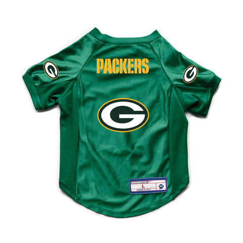 Green Bay Packers Pet Jersey Stretch Size XL-0