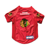 Chicago Blackhawks Pet Jersey Stretch Size L-0