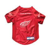 Detroit Red Wings Pet Jersey Stretch Size XL-0