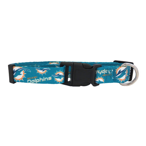 Miami Dolphins Pet Collar Size M-0