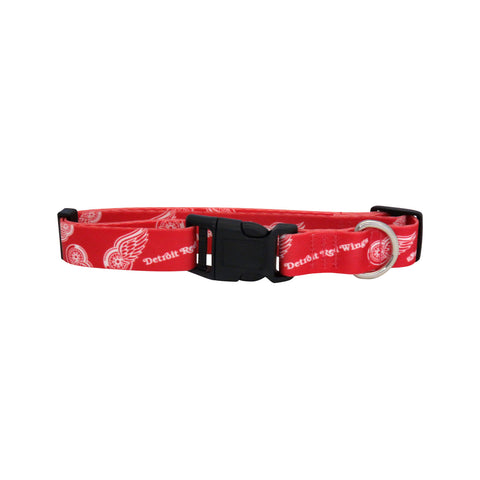 Detroit Red Wings Pet Collar Size M - Special Order-0