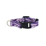 TCU Horned Frogs Pet Collar Size L - Special Order-0