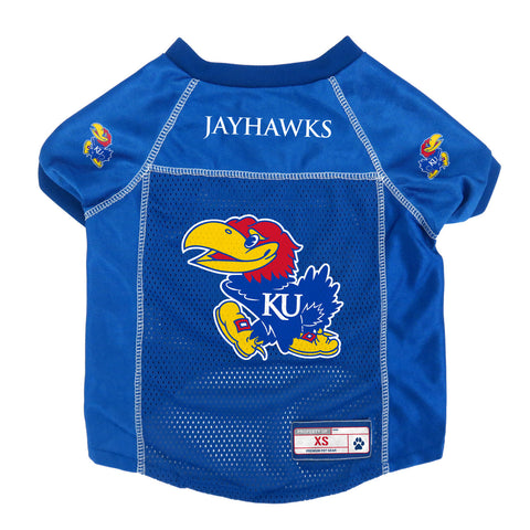 Kansas Jayhawks Pet Jersey Size XS-0