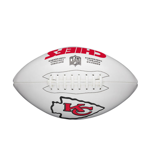 Kansas City Chiefs Football Full Size Autographable-0