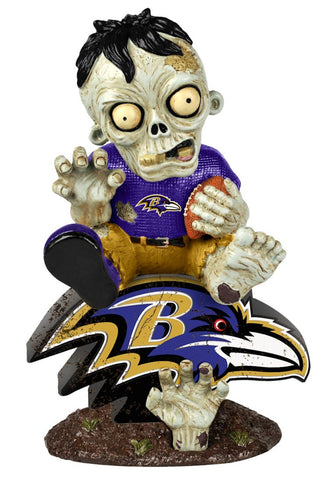 Baltimore Ravens Zombie On Logo Figurine CO-0