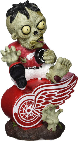 Detroit Red Wings Zombie Figurine - On Logo CO-0