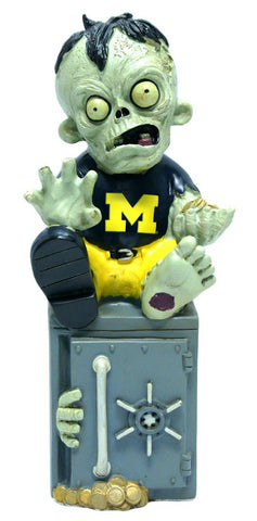 Michigan Wolverines Zombie Figurine Bank CO-0