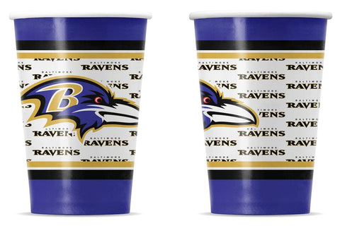 Baltimore Ravens Disposable Paper Cups-0