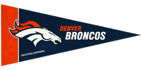 Denver Broncos Pennant Set Mini 8 Piece-0