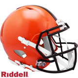 Cleveland Browns Helmet Riddell Authentic Full Size Speed Style 2020-2023 Throwback-0