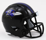 Baltimore Ravens Helmet Riddell Pocket Pro Speed Style-0