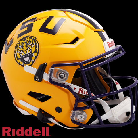 LSU Tigers Helmet Riddell Authentic Full Size SpeedFlex Style-0