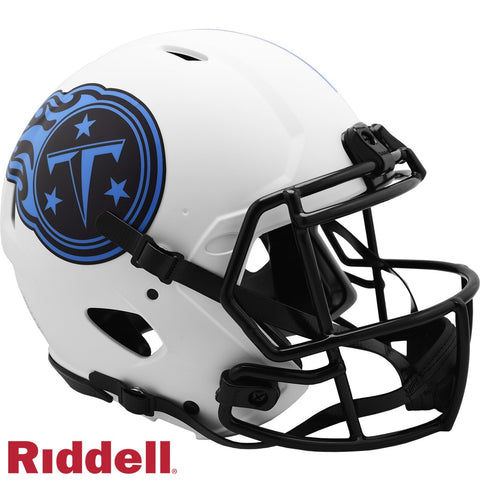 Tennessee Titans Helmet Riddell Authentic Full Size Speed Style Lunar Eclipse Alternate-0