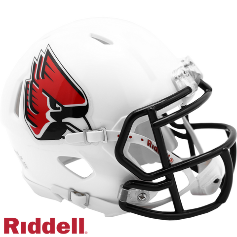 Ball State Cardinals Helmet Riddell Replica Mini Speed Style-0