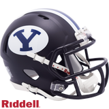 BYU Cougars Helmet Riddell Replica Mini Speed Style Navy-0