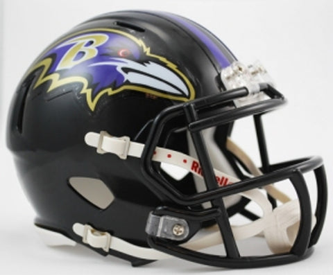 Baltimore Ravens Speed Mini Helmet-0