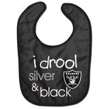 Las Vegas Raiders Baby Bib All Pro Style I Drool Design-0