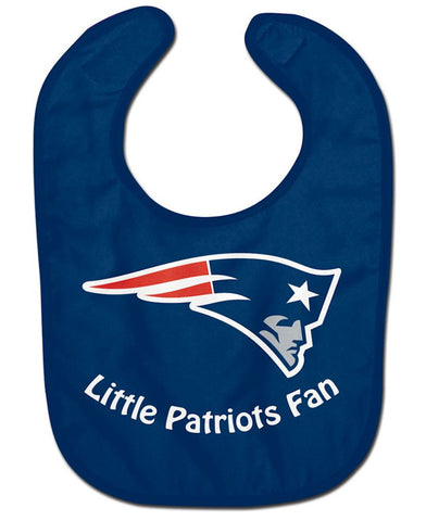 New England Patriots All Pro Little Fan Baby Bib-0