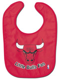 Chicago Bulls Baby Bib - All Pro Little Fan-0