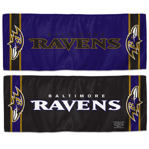 Baltimore Ravens Cooling Towel 12x30-0