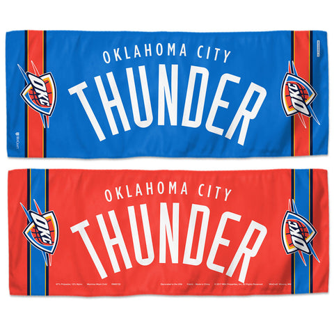 Oklahoma City Thunder Cooling Towel 12x30 - Special Order-0