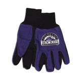 Colorado Rockies Two Tone Gloves - Adult Size - Special Order-0