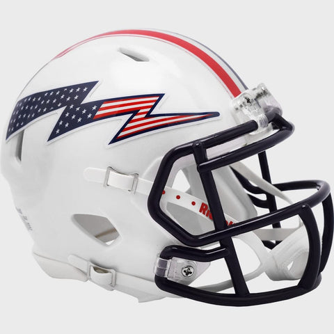 Air Force Falcons Helmet Riddell Replica Mini Speed Style Stars and Stripes Design-0