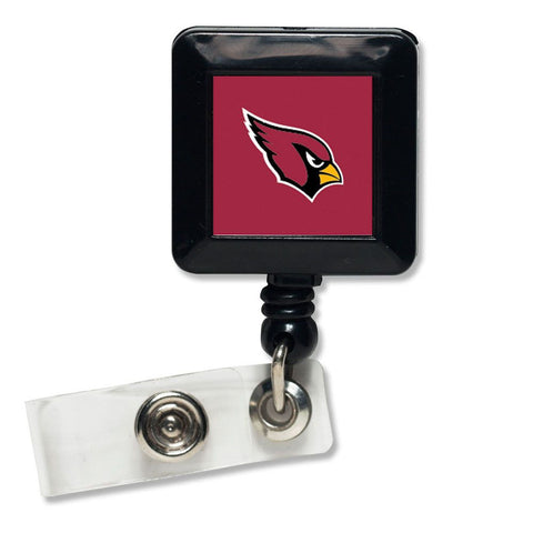 Arizona Cardinals Badge Holder Retractable Square-0